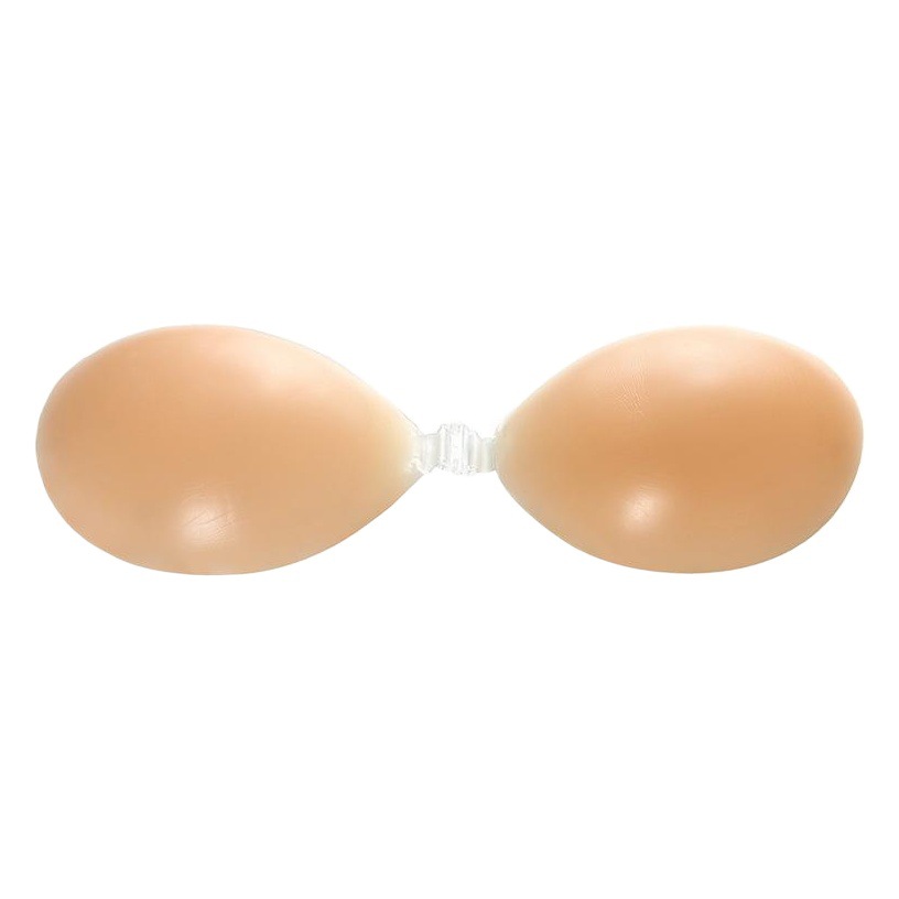 Picture of Skin-Colored Adhesive Bra, Push-Up Nipple Covers, Invisible Bra, Small Chest Thickened Strapless Underwire Silicone Bra for Camisole Use