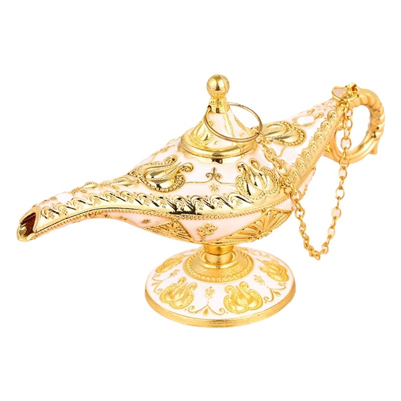 Aladdin magic lamp decoration creative craft decoration Xinjiang retro European Court light luxury children's blessing gift