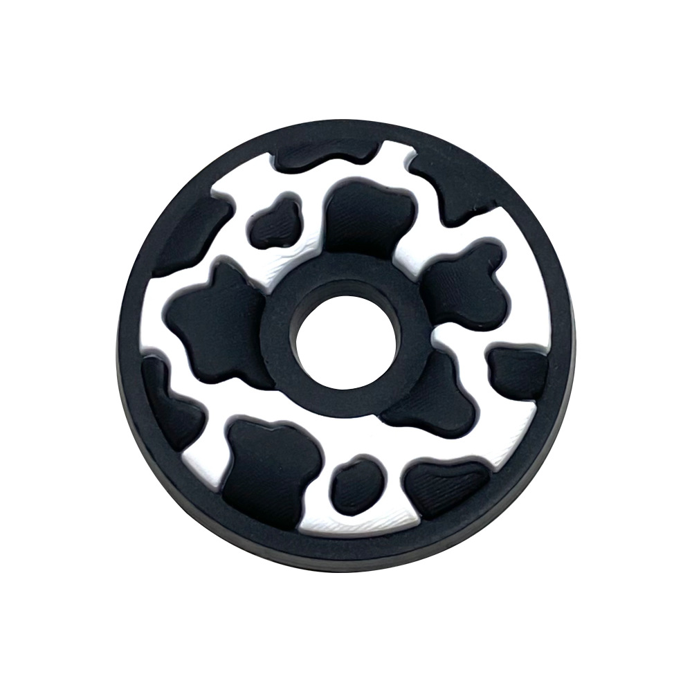 Picture of cartoon cow series hole shoes shoes flower accessories hole shoes diy accessories pvc plastic drop shoe buckle