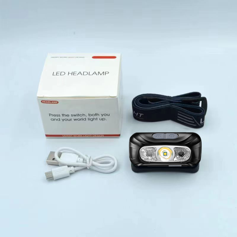 Picture of Strong headlight charging super bright head-mounted lighting long endurance induction outdoor night fishing home flashlight