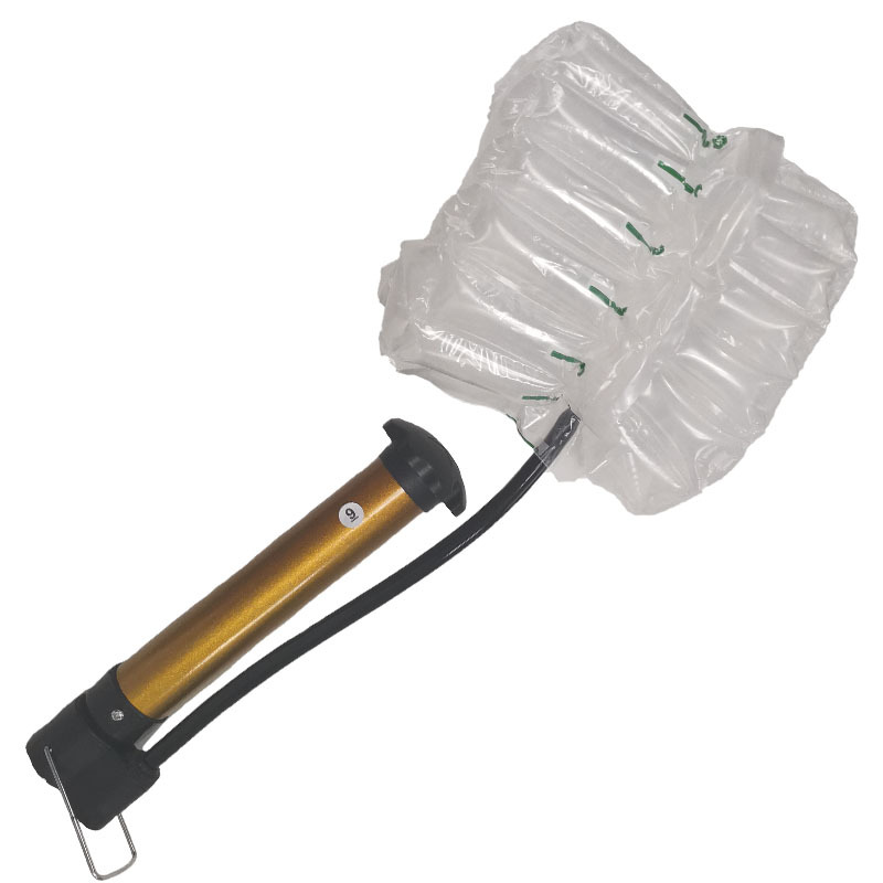 Picture of Air column bag hand push inflatable cylinder air bubble column pump buffer packaging inflatable cylinder air bubble bag manual pump