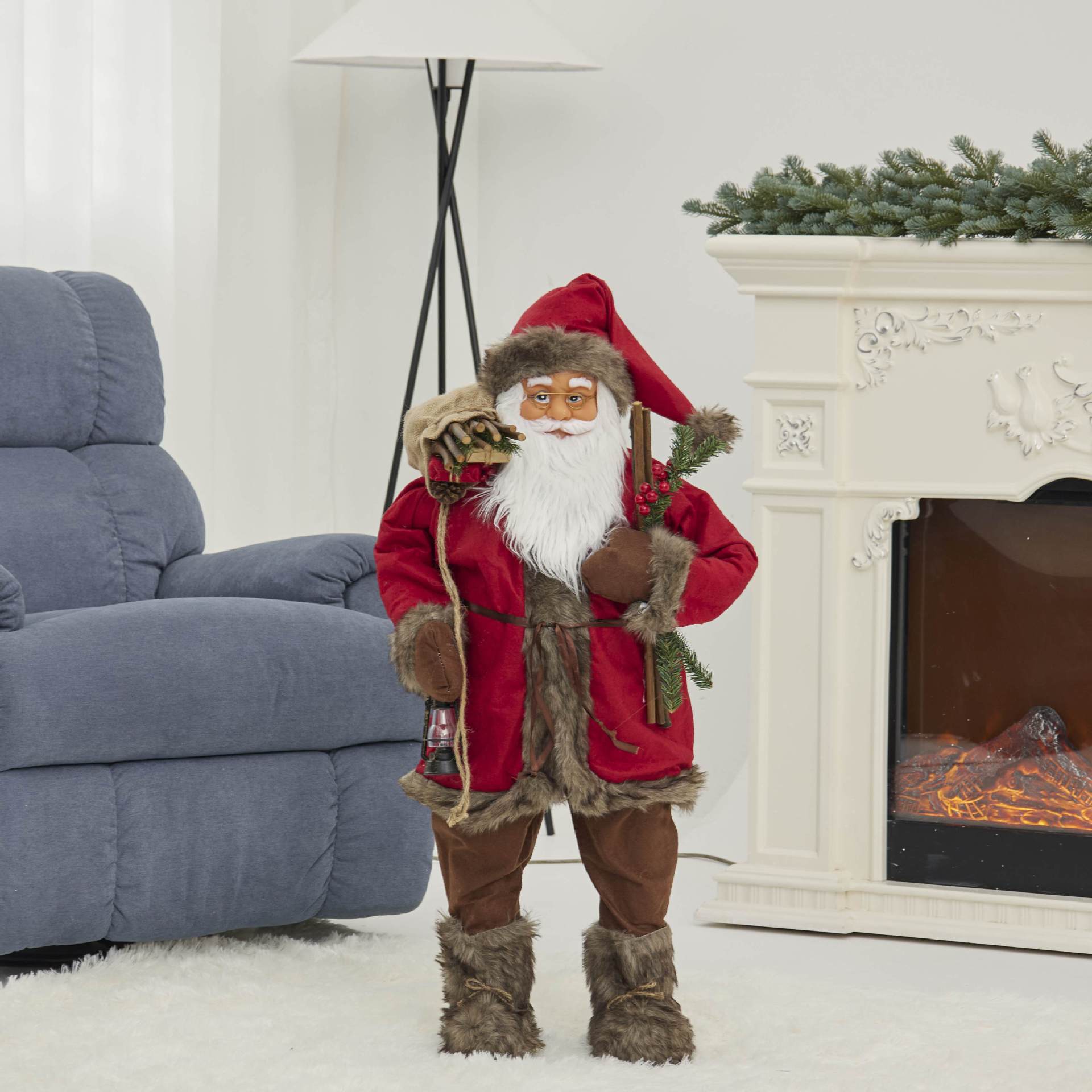 Picture of Cross Border christmas Santa Claus Ornaments Christmas Decorations Christmas Dolls Doll Ornaments Small Gifts