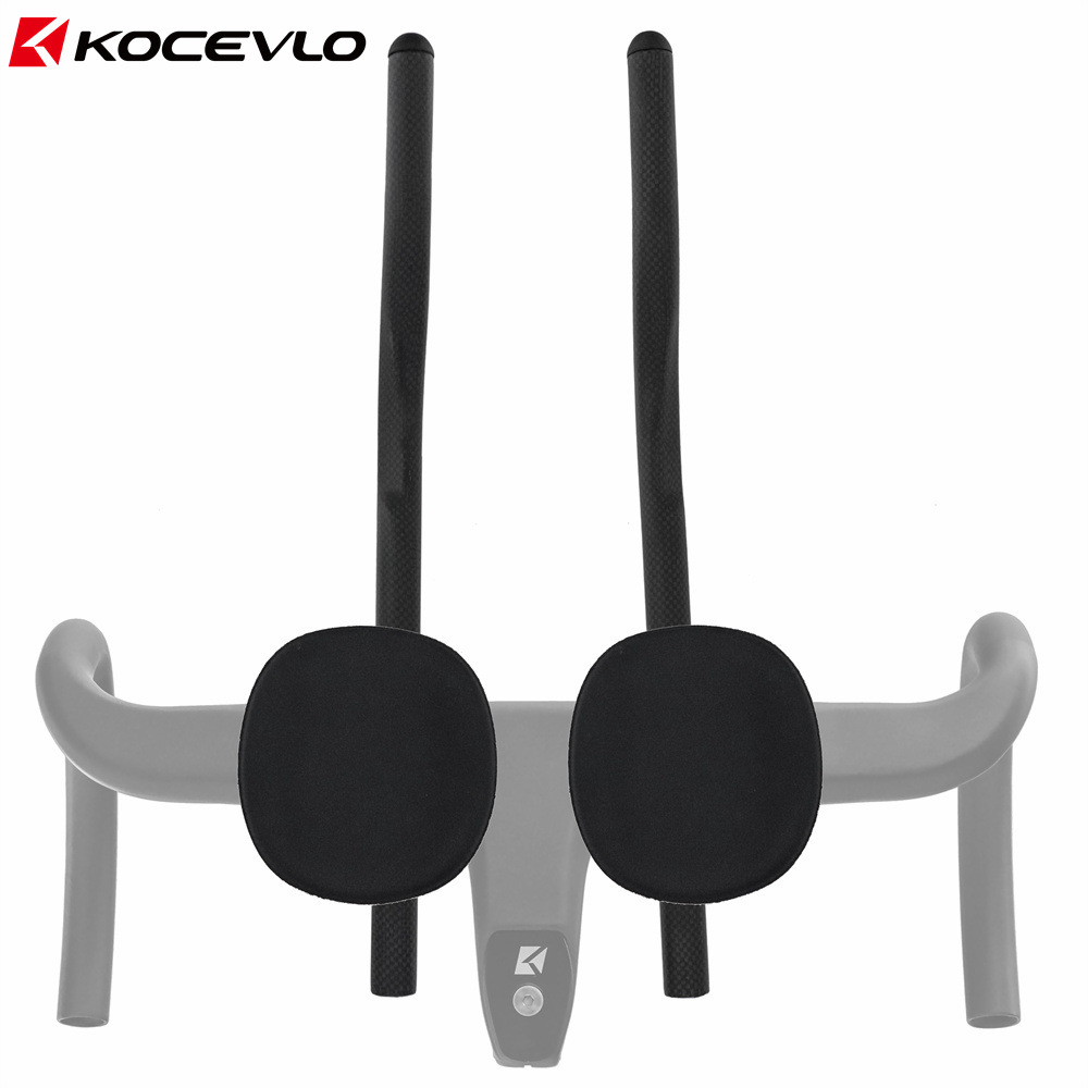 KOCEVLO Bicycle Triathlon Carbon Fiber Breaking Wind Highway Lengthening TT handlebar Rest