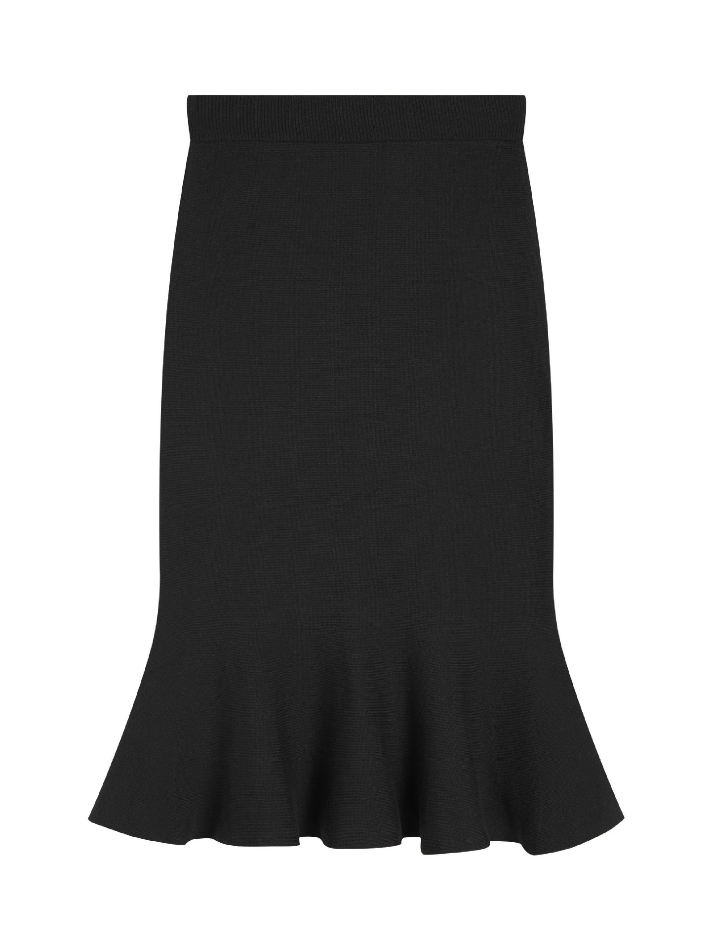 Spring and Autumn Knitted Skirt Loose Slimming Casual Gentle Style Sweet Elegant Fishtail Skirt Niche Slim-fit New