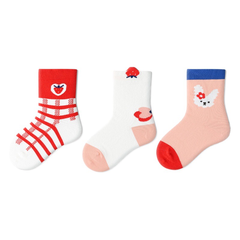 Picture of Mu Mo Mo Mo Baby Socks 2023 Autumn New Class a Girls Socks Spring and Autumn Cotton Boneless Baby Socks