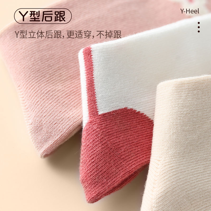 Picture of Spring and Autumn Long Baby Socks New Product Pure Cotton Class a Over-The-Knee Baby Socks Cartoon High-Tube Newborn Socks Wholesale