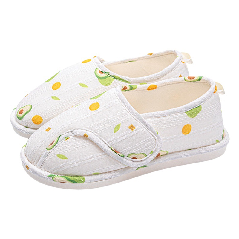 Moon Shoes Spring and Autumn Backpack with Soft Bottom Non-slip Summer Thin October Pregnant Women's Autumn and Winter Slippers for Women