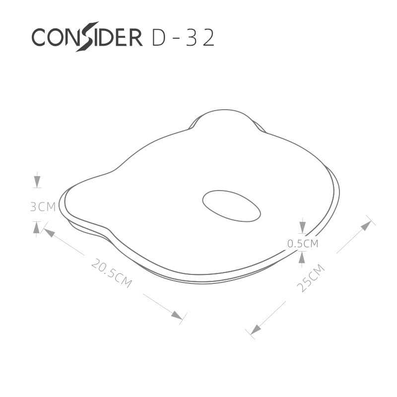 Picture of Manufacturers in stock baby pillow 0-1 year old memory cotton pillow shaped pillow newborn baby wholesale cross-border
