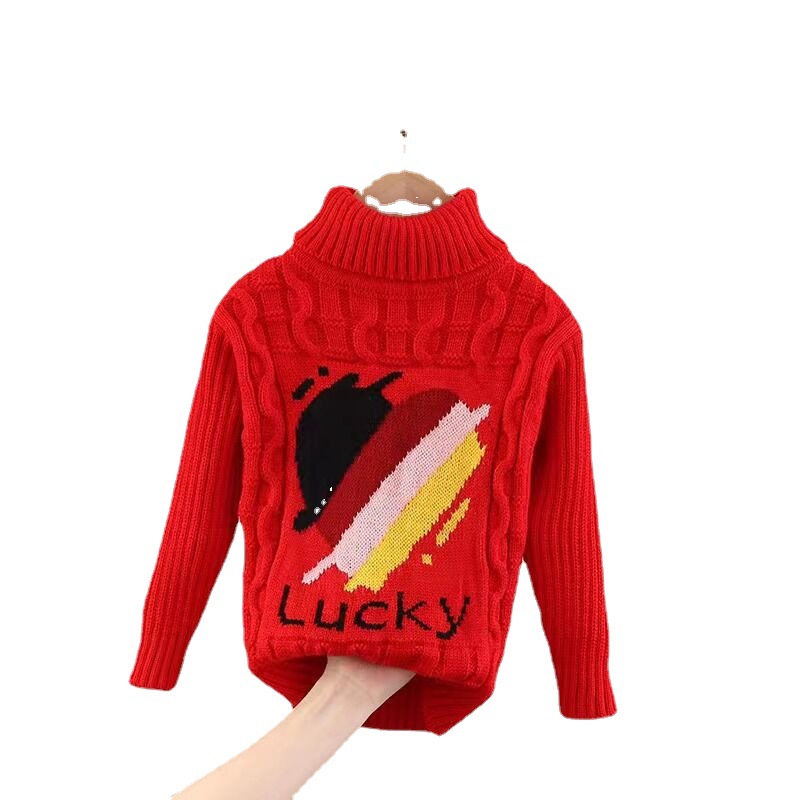 Picture of Children's Sweater Manufacturer 2025 Kidsren's Knitwear Cartoon Bear Boys' Knitwear Girls' Sweaters Cross-Border Kidsren's Clothing Export