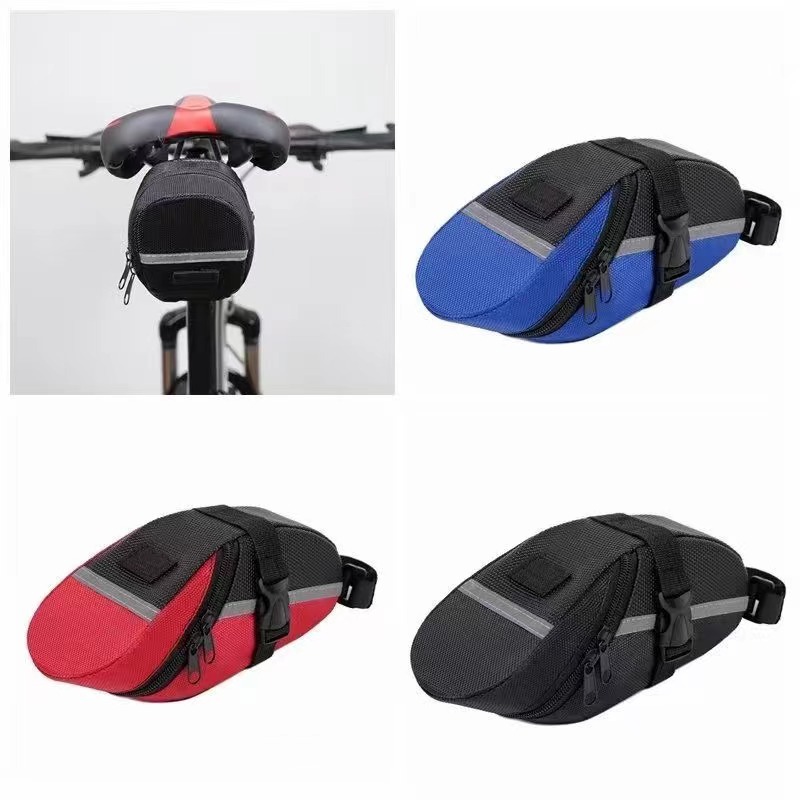 Bicycle Mountain Bike Saddle Bag Seat Tube Rear Seat Bag Cushion Tool Kit Cycling Equipment