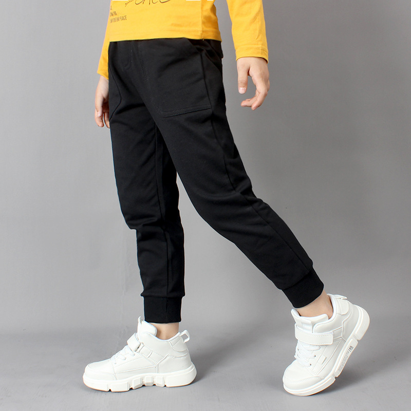 Picture of Spring and Autumn 2024 New Korean Style Boys' Sports Pants Large Children's Pure Cotton Casual Anti-mosquito Trousers Children's Pants