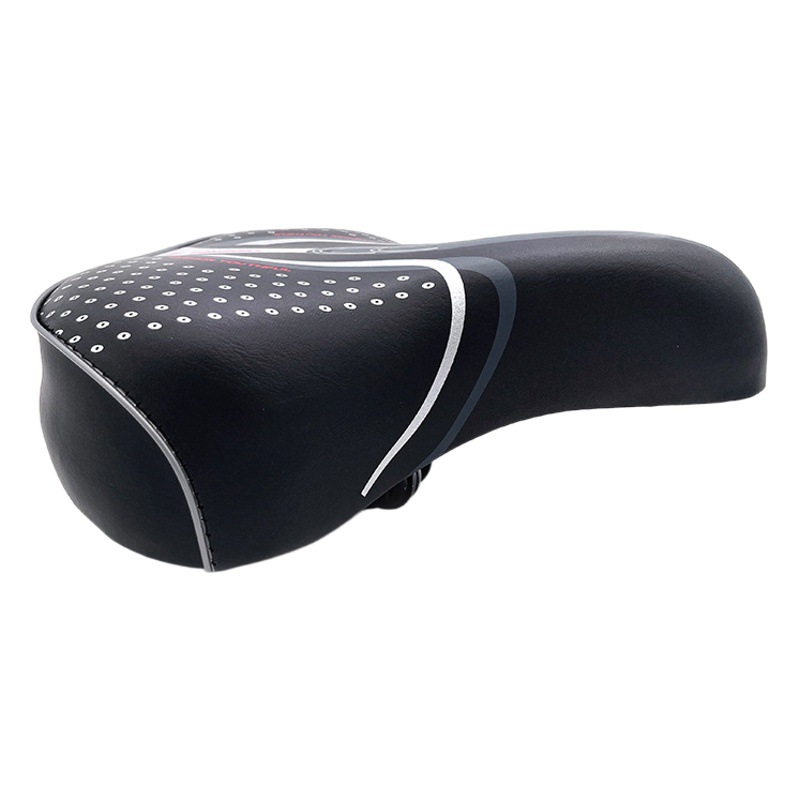 Cross-border New Electric Vehicle Thickened Saddle Comfortable Cushion Big Butt Widened Bicycle Seat Riding Equipment Accessories
