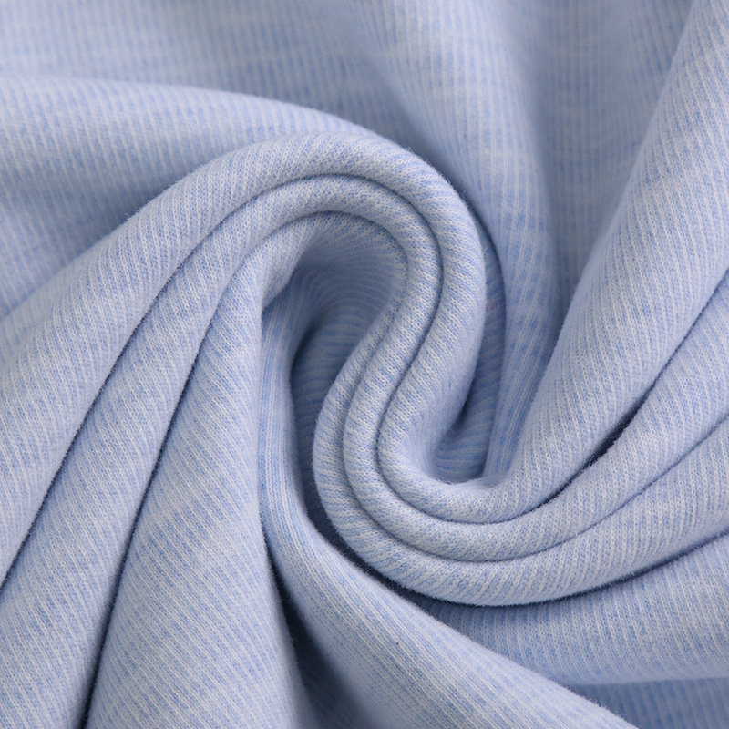 Picture of No fluorescent agent cotton wool cloth sanding color spinning yarn color cotton stretch cotton wool cloth baby underwear cloth