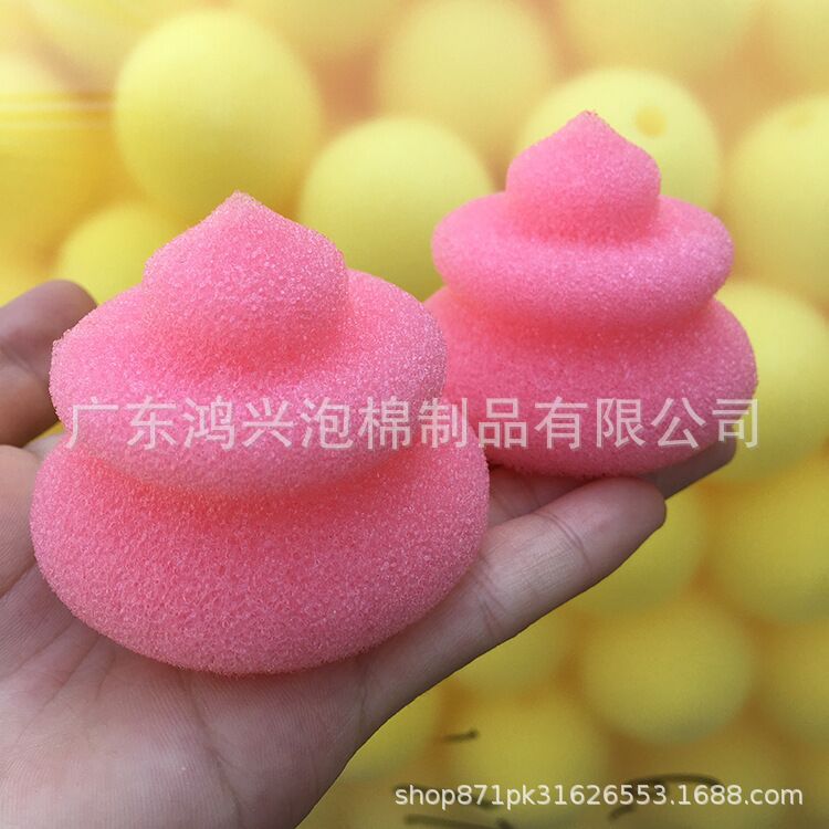 2025 New Curved Sponge Grinding Ball High Density Foam Special-Shaped Ball Rebound Industrial Wear-Resistant 20-60 Shore C
