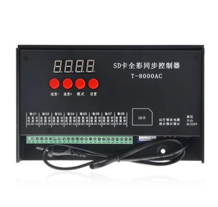 T-8000AC controller synchronous controller magic light bar controller T-8000AC lighting controller