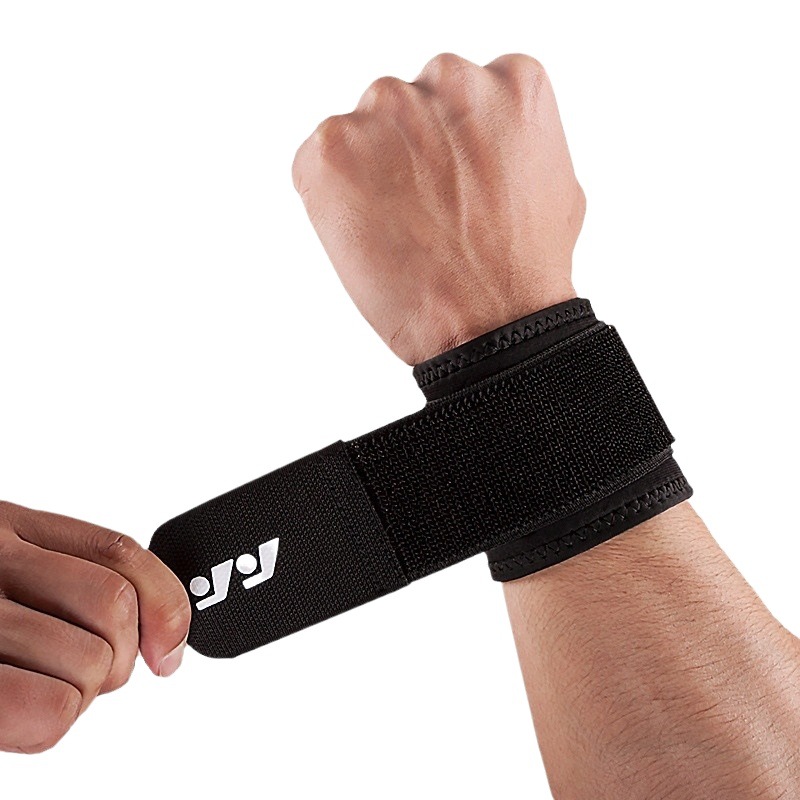 Cold wristband sports fitness basketball football weightlifting anti-sprain breathable pressurized winding sweat wristband wholesale