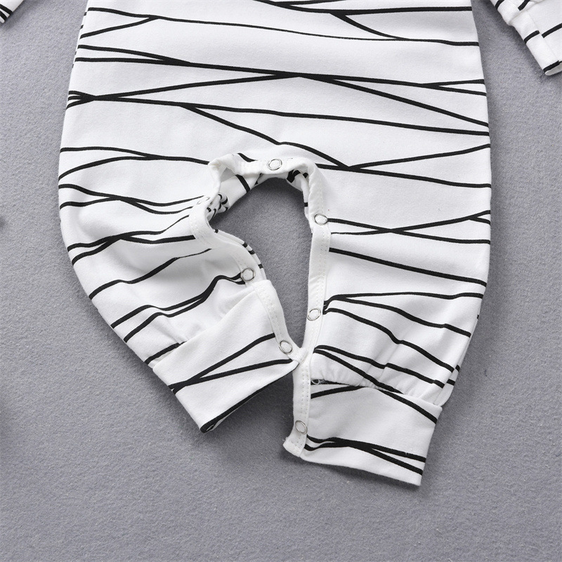 Picture of Boys Cute Mummy Children's Clothing 2023 Boys Holiday Party Halloween Suit Ha Yi Romper Halloween