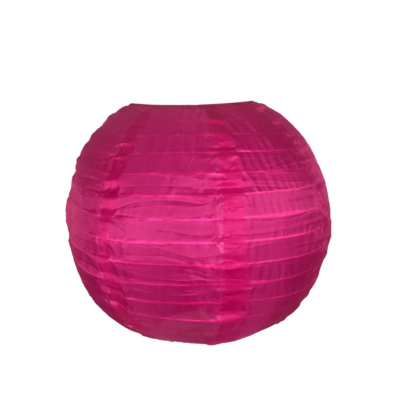 Picture of Mid-Autumn Outdoor Color Cloth Lantern Outdoor Activities Waterproof Red Silk Cloth Lantern Folding Wedding New Year's Day Decoration