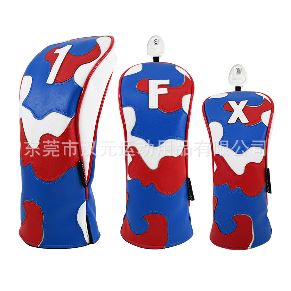 Picture of Factory Hot Cross-border Camouflage Golf Cart Cover Wooden Cart Cover Protective Cover PU Sports Equipment