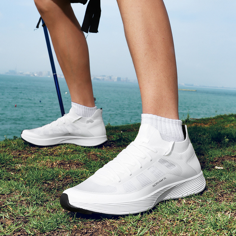 Men's Shoes, the Same Style as Niaojia, Men's Fashionable, Comfortable, Non-Slip, Lightweight Outdoor Hiking Low-Cut Running Sports Shoes