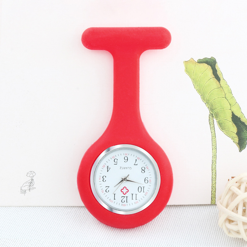 Picture of Factory Direct Sales New Silicone Band Wholesale Male and Female Nurse Watch Advertising Gift Hanging Watch Hot Selling Chest Watch Dropshipping