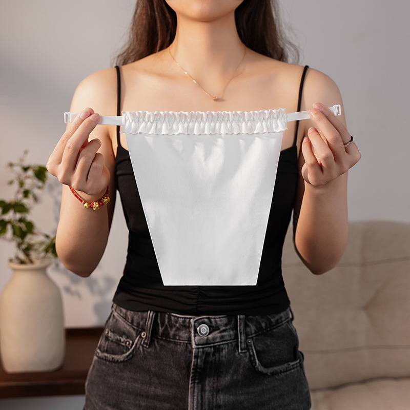 Picture of A variety of flower-shaped chest lace single-layer double-layer anti-running light leakage tube top breast covering breast cloth one-piece anti-light leakage