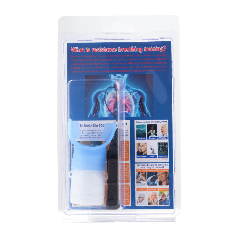 Picture of Cross-border in stock Fitness Trainer Portable Vital Capacity Abdominal Adjustable Resistance Breathing Trainer