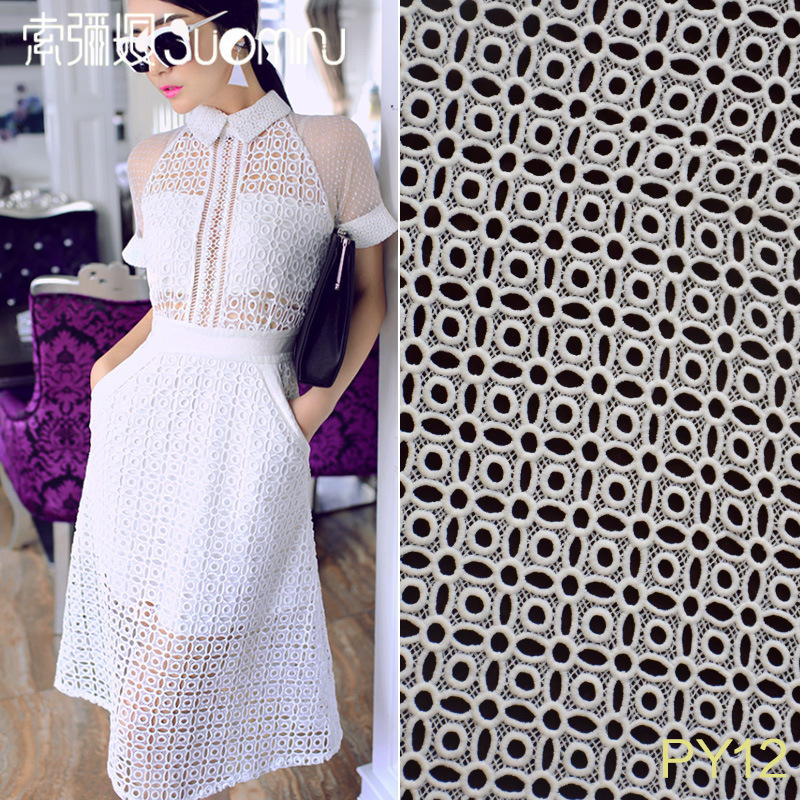 Lace embroidery embroidered cloth full lace hollow diy factory wholesale direct supply