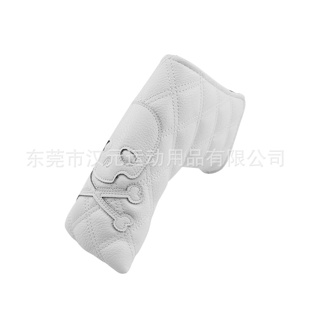 Picture of Manufacturers new golf pole cover wooden pole cover head cover hat cover skull push pole cover sports outdoor protective hat cover