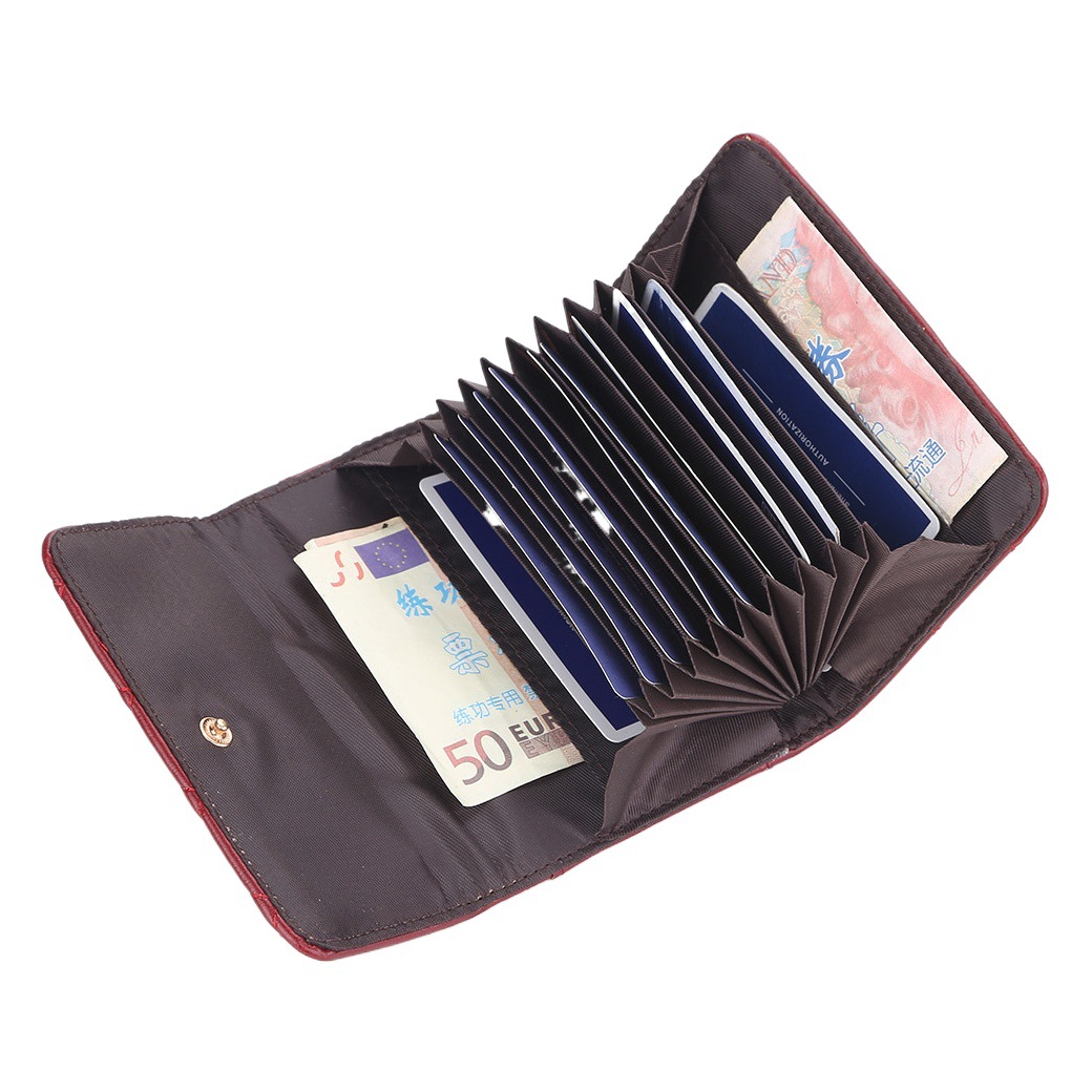 Picture of BOISEEN new multi-functional ladies candy color multi-card card card card set organ small card in stock wholesale