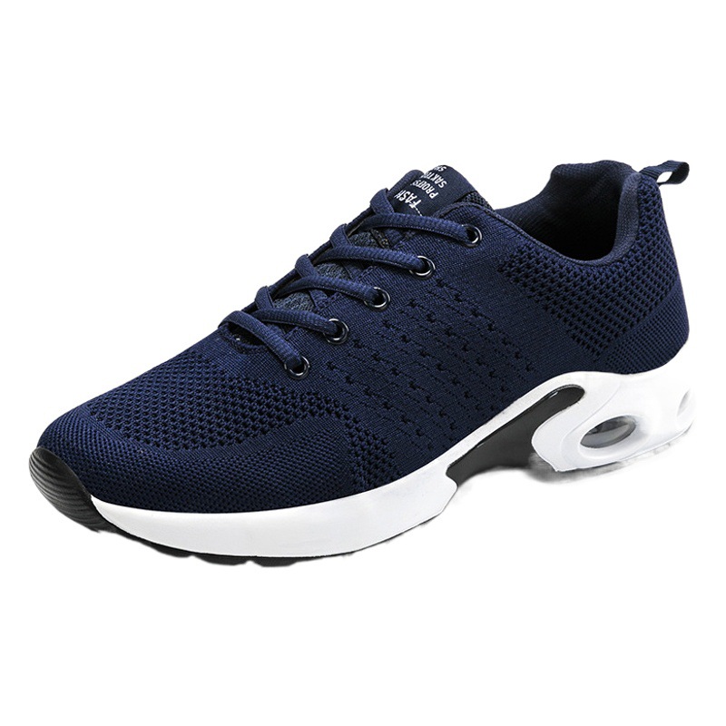 Cross-border Lightweight Casual Jinjiang Shoes New Arrival sneaker Male Student Breathable Flying Woven Men's Shoes Foreign Trade Mesh Running Shoes