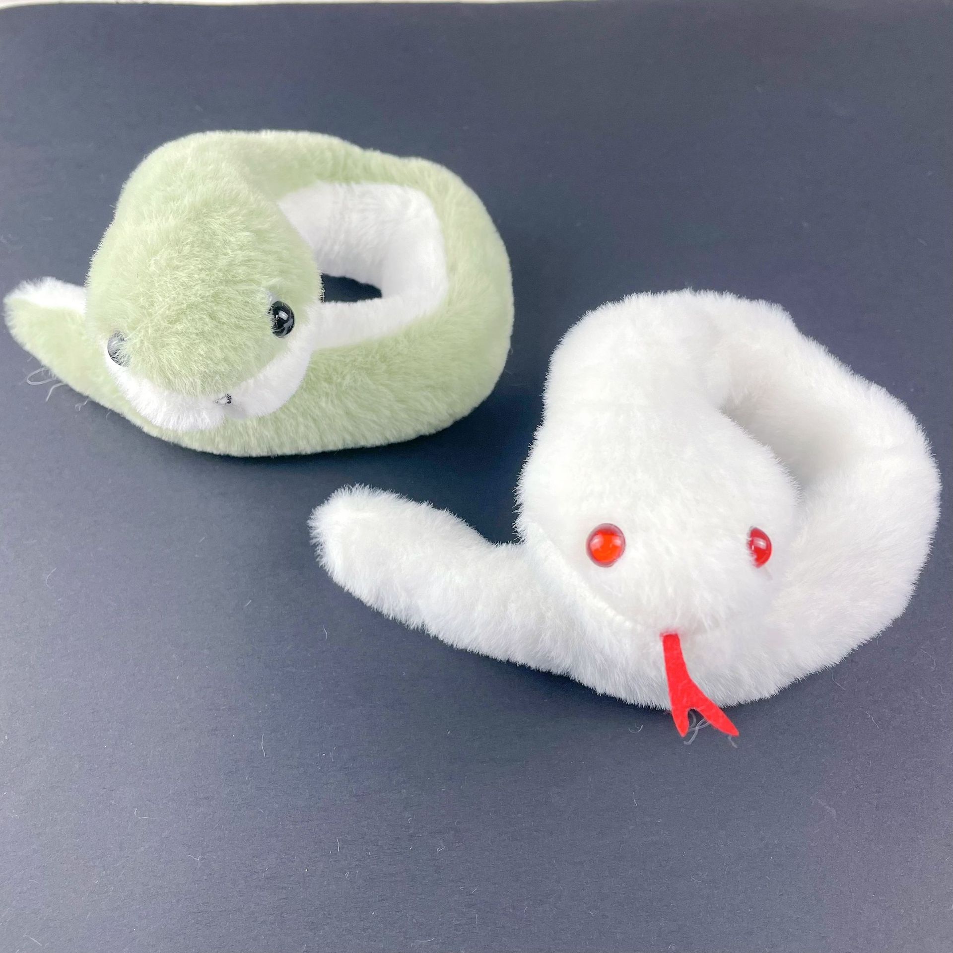 Plush Cartoon Funny Snake Winter Scarf Decoration Original Year of the Snake Headwear Hair Accessories Baby Hanging Accessories