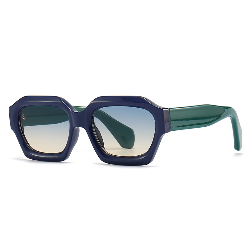Picture of Cross-border European and American irregular polygon trend street sunglasses modern charm retro sunglasses wholesale 86606
