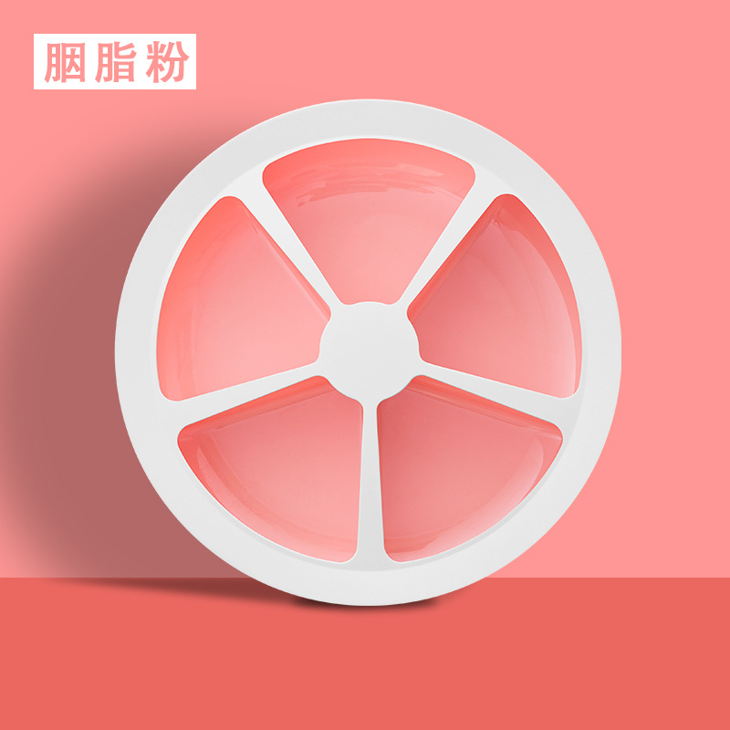 Picture of Lemon Fruit Plate Candy Box Light Luxury Creative Flower Type Split New Year Nut Dried Fruit Plate Factory One Piece