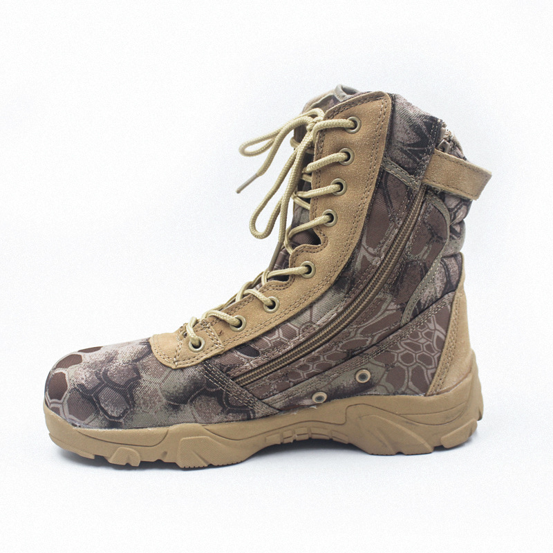 Picture of Cross-border source outdoor hiking boots men's delta high-top desert boots camouflage boots panama shoes in stock