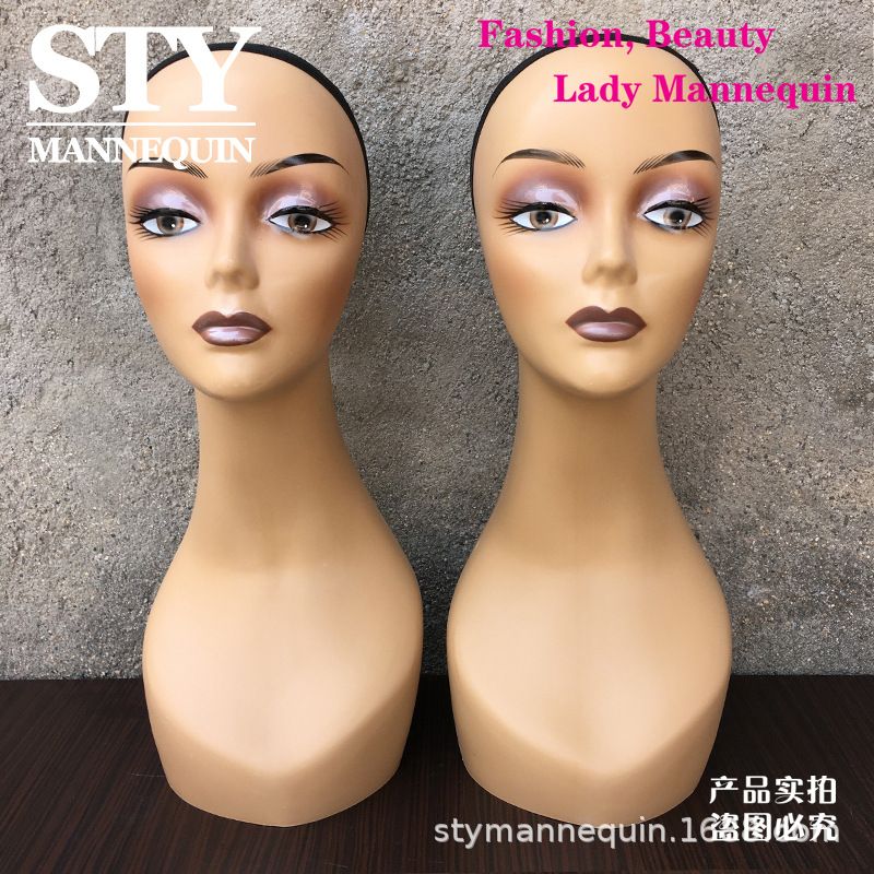 Picture of STY head model export best-selling dummy head model fashion female wig head model head model window display model head model