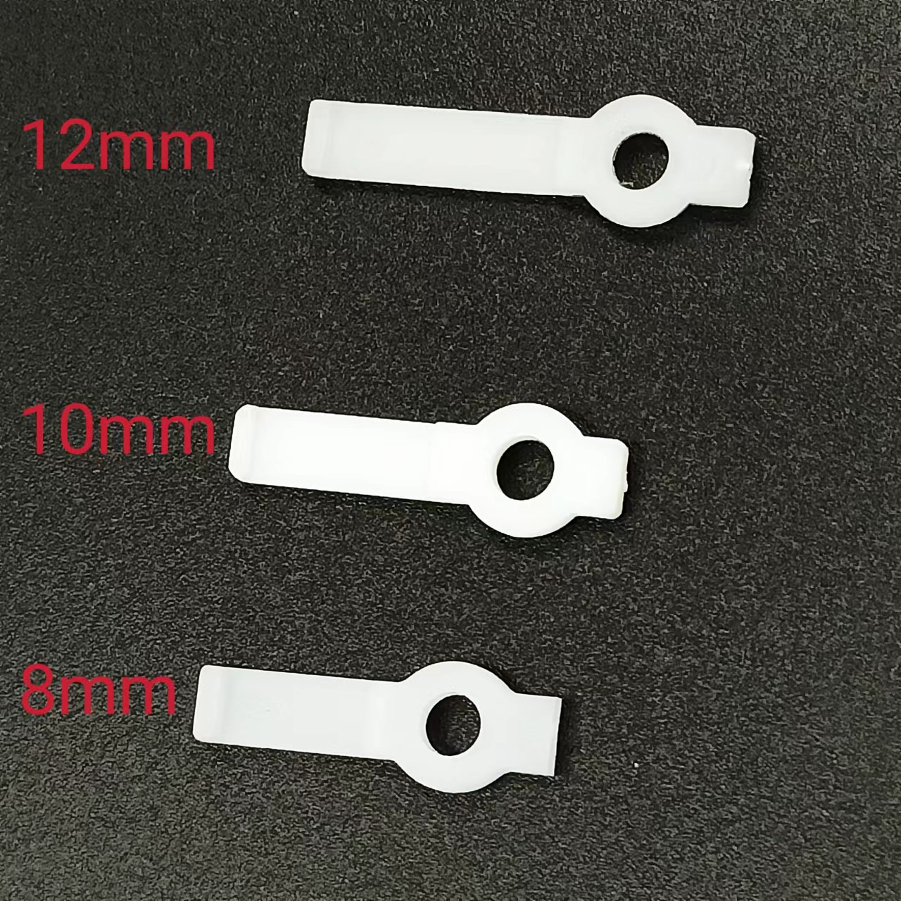 Picture of LED bare board light bar fixed buckle silk RGB light bar LED hard light bar fixed buckle 8MM10MM12MM