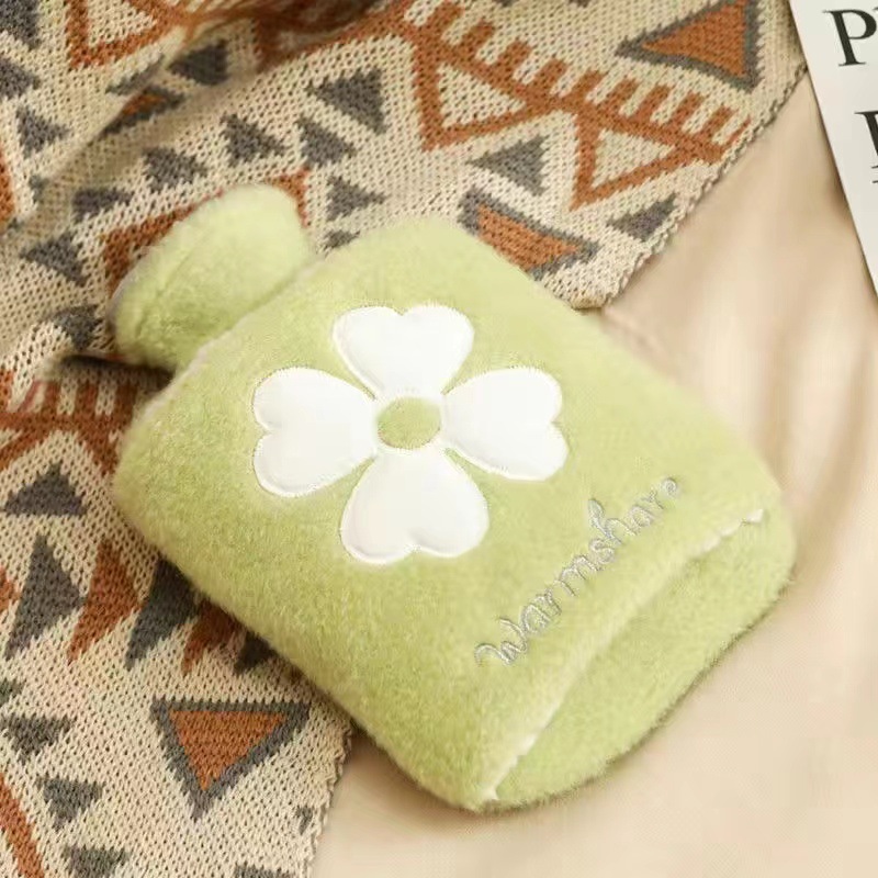 Picture of New Cartoon Plush Hot Water Bottle Explosion-Proof Water-Filled Bag Student Hand Warmer Bag Portable Cute Mini Hand Warmer Wholesale