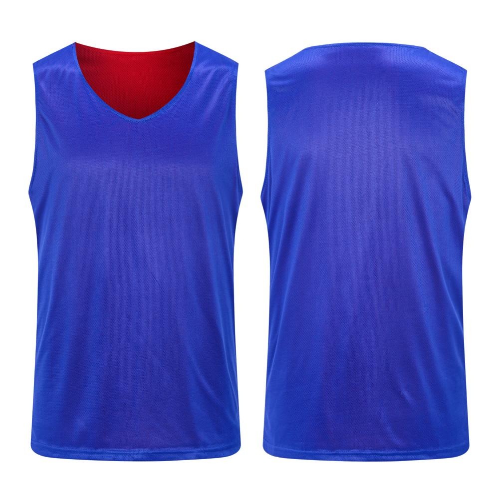 Quick-drying sports vest custom breathable sleeveless t-shirt children's double-sided wear parent-child clothing basketball football team uniform printing