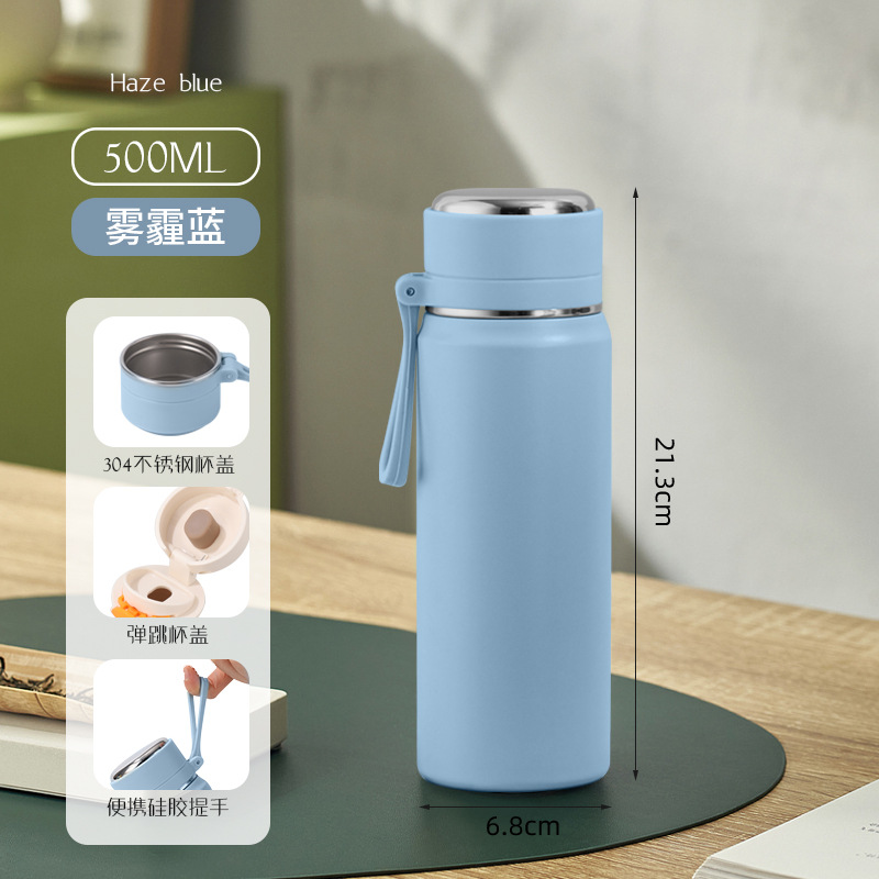 Picture of Wholesale Insulated Cups, Simple and Stylish 316 Stainless Steel Water Cups, Vacuum Bullet-Shaped Portable Large-Capacity Tea Cups
