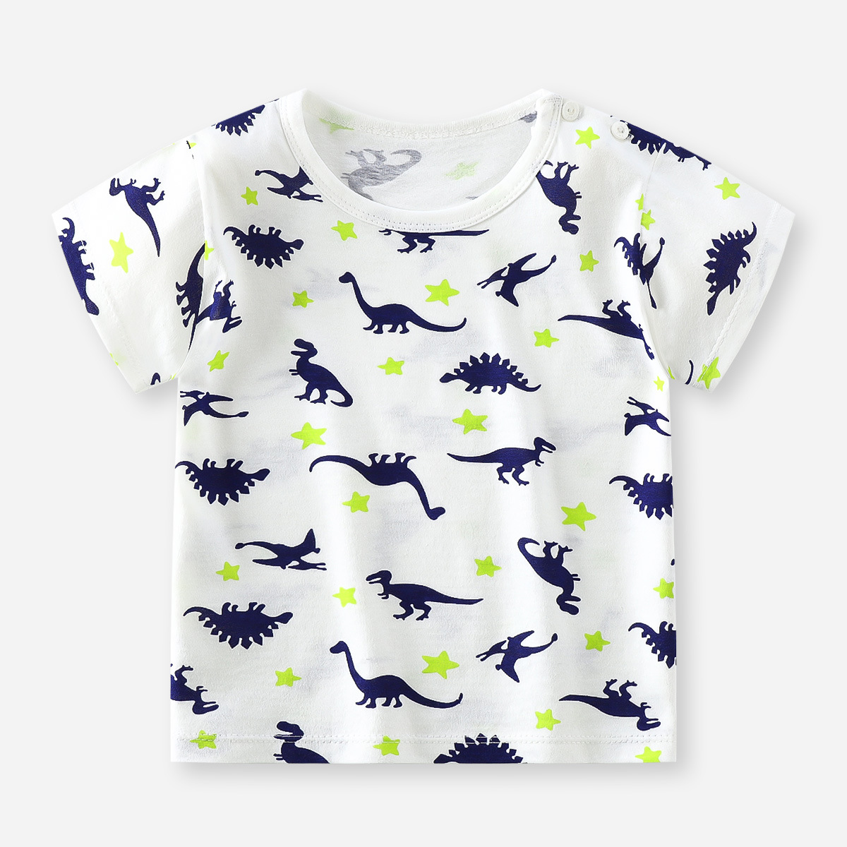 Picture of Children's Short-sleeved T-shirt Cotton New Children's Summer Baby Clothes Boys' Thin Girls' Top Summer Children's Clothing
