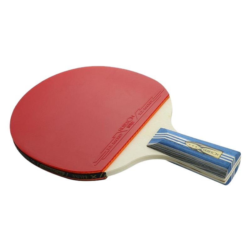 Huisheng Table Tennis Samsung Single Racket Original Racket Set Double-Sided Anti-Adhesive Novice Table Tennis Racket Samsung Racket Portable