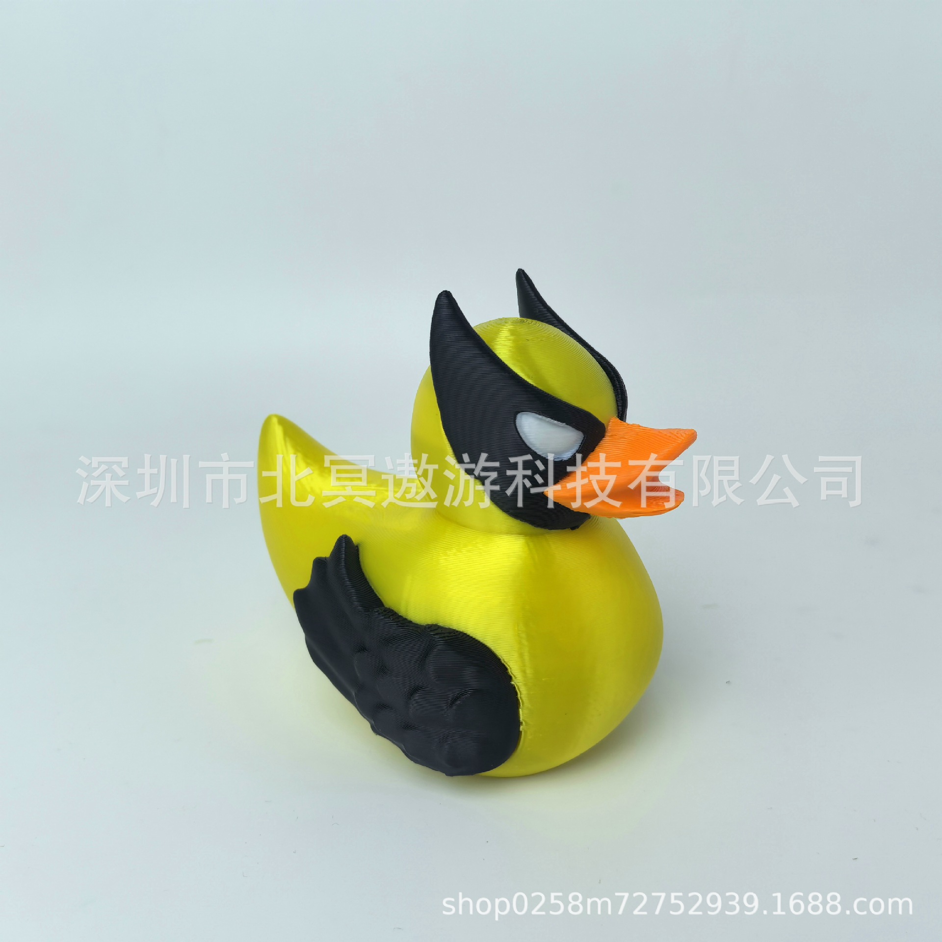 Picture of Deadpool and Wolverine Duck New Strange spoof little yellow duck toy car decoration ornaments