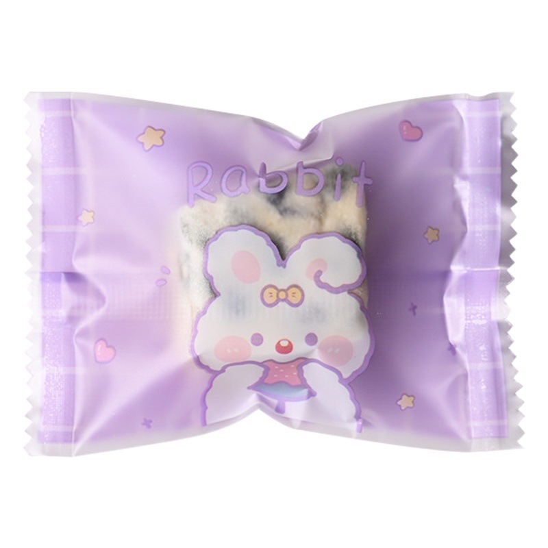 New original snowflake crisp packaging bag frosted cute cartoon nougat cookies baking cookie machine bag wholesale