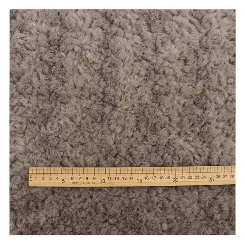Full Polyester Plush Rabbit Plush Brushed Annie Bear Imitation Cashmere Fur Integrated Composite Velvet