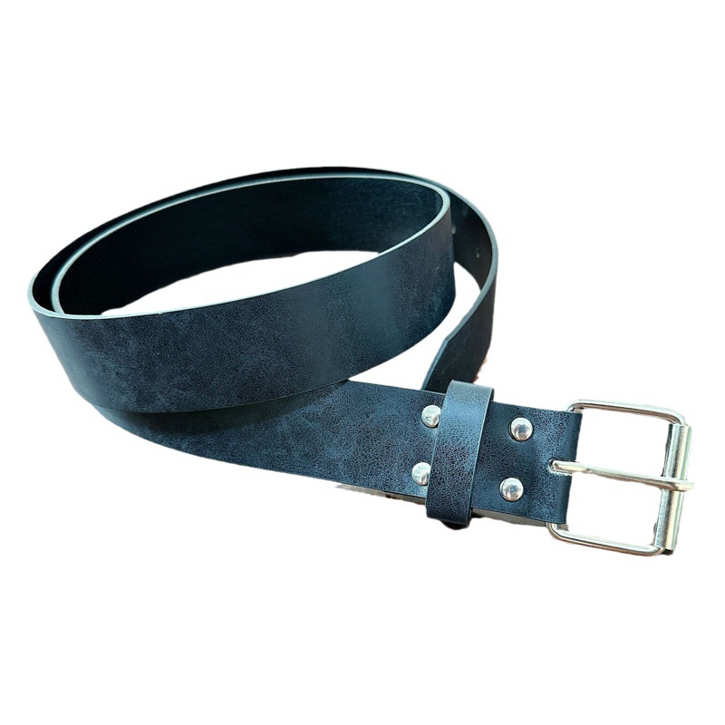 New men's pin buckle belt pu imitation leather retro fashion casual belt simple jeans with manufacturers wholesale