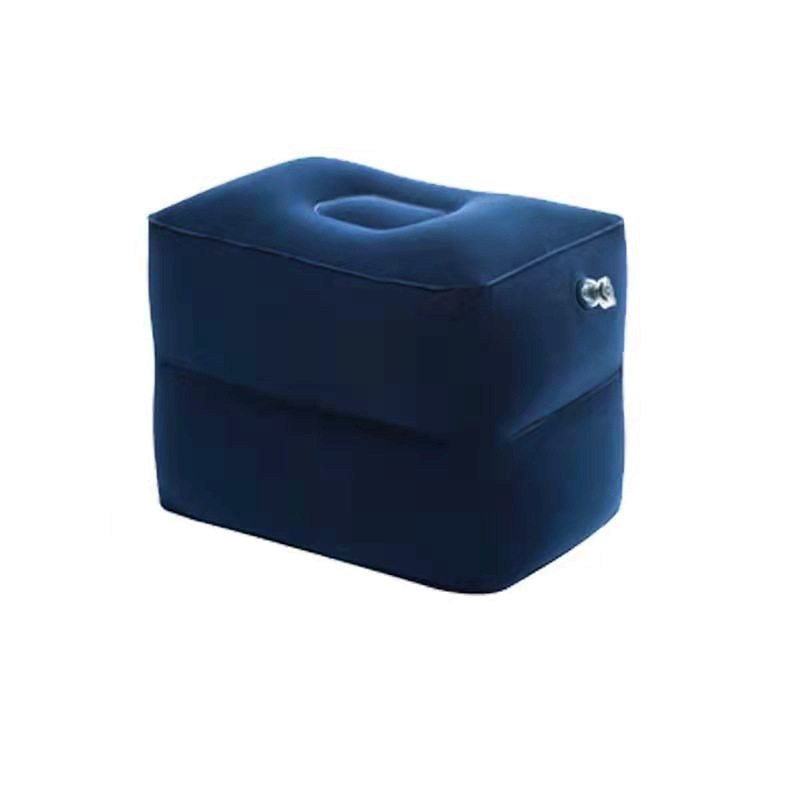 Picture of Two-layer three-layer inflatable footrest car rear filling inflatable stool travel aircraft high-speed rail rest foot pedal cross-border