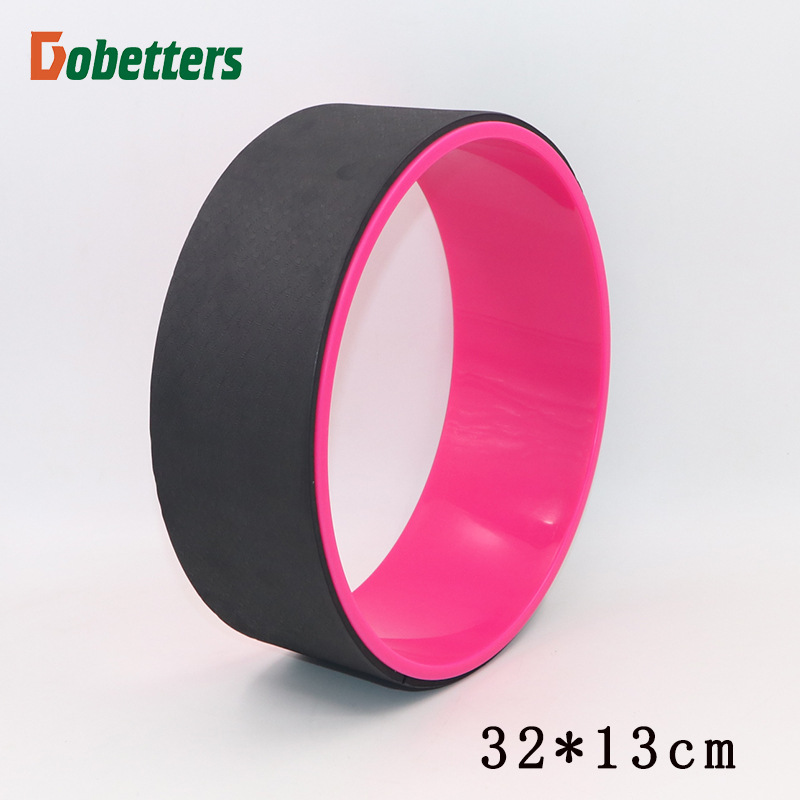 Picture of 32*14cm auxiliary wheel yogawheel pregnant women parent-child yoga wheel fitness equipment yoga fitness abdominal wheel
