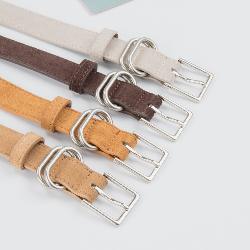Picture of Frosted Vintage Genuine Leather Women's Belt Cowhide Women's Autumn and Winter New Arrival Skirt Casual Pants Jeans Women's Belt