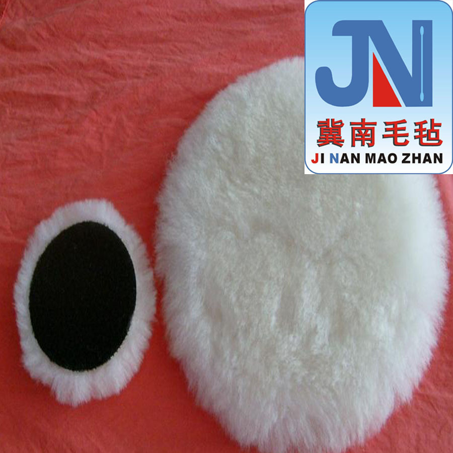 Supply double-sided wool polishing wheel felt wool ball double-sided 180 wool polishing disc felt plate